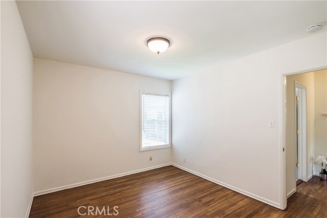 NE bedroom has the same beautiful floors and is about 10' x 11.5'