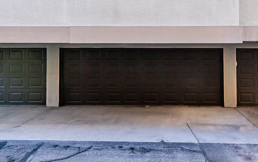 Private 2 car garage