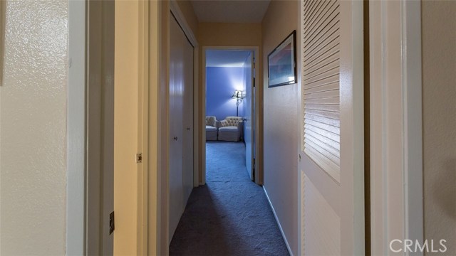 Hall to bedroom