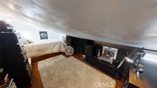 Loft for extra storage or a hangout room