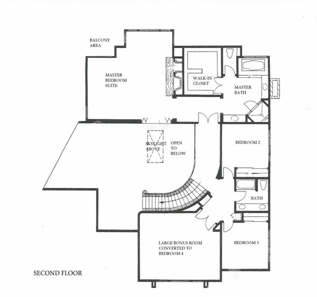 2nd Floor Floor-plan