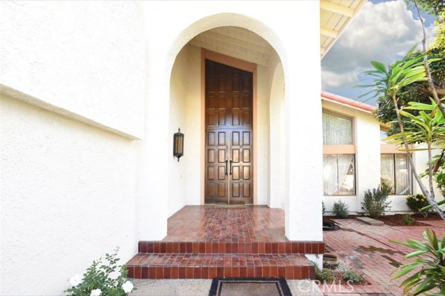 Double Door Entrance
