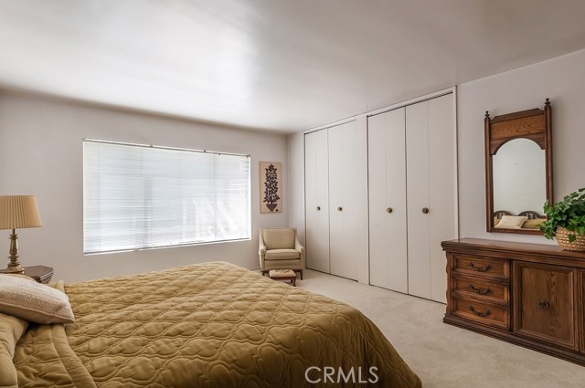 Master Bedroom with closets