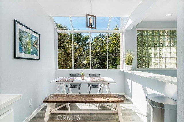 Breakfast Nook with Greenbelt View