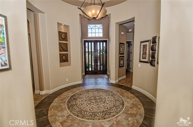 Double Door Entry through Rotunda