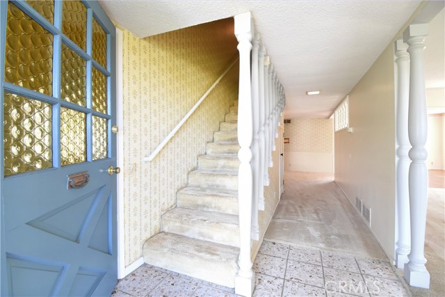 Entry area with beautiful Terrazzo floors