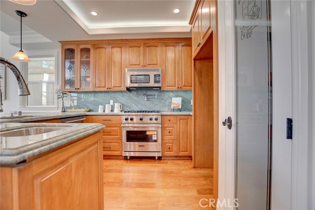 2nd Level . . . Kitchen with Pot Filler conveniently located above Range