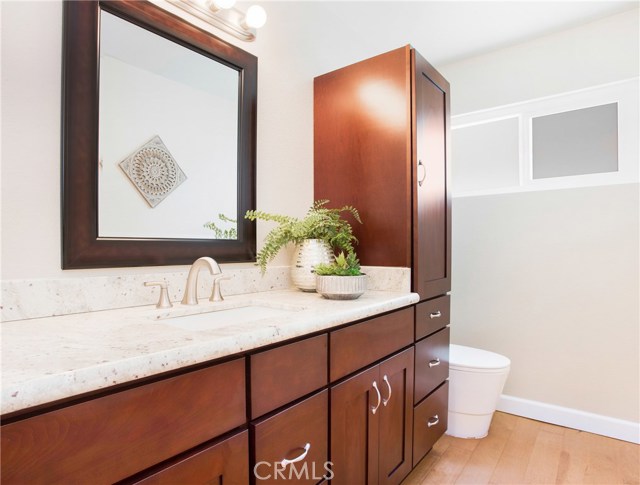 Remodeled powder bath (downstairs)