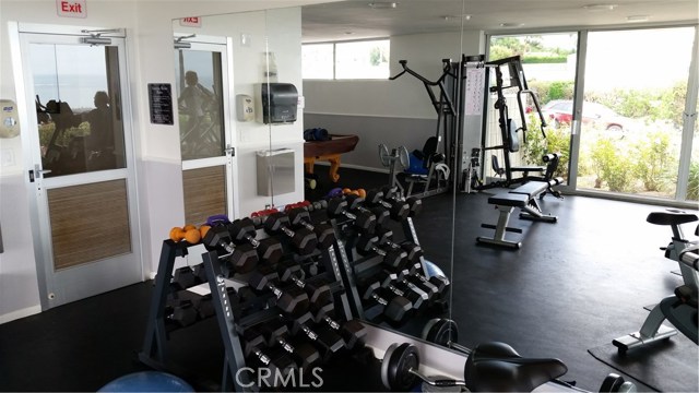 Gym that Opens to Catalina/Ocean View