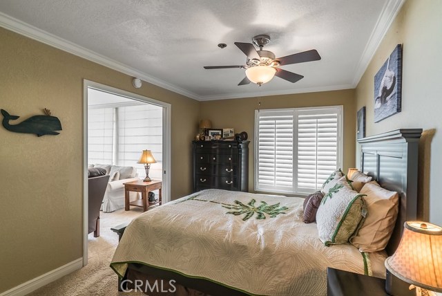 The 2nd bedroom looks straight out to the ocean! Lay back and watch the sun go down!  When you want your privacy, close the French pocket doors with opaque glass windows.