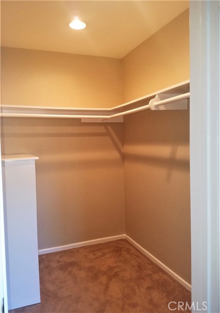 Upstairs bedroom 1 walk-in closet