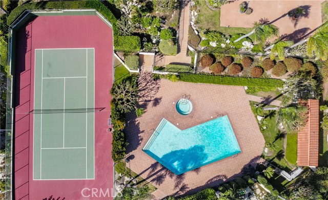 This is one of the community's 2 swimming pools and tennis courts.