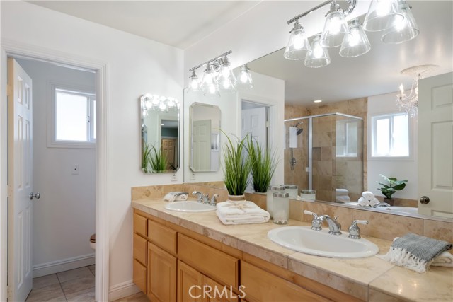 Master Bathroom Dual Sinks