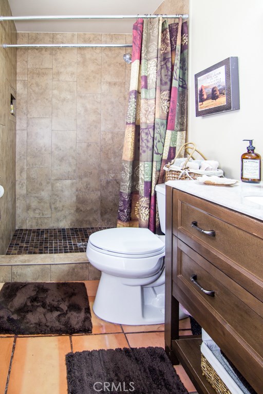 REMODELED MASTER BATHROOM.