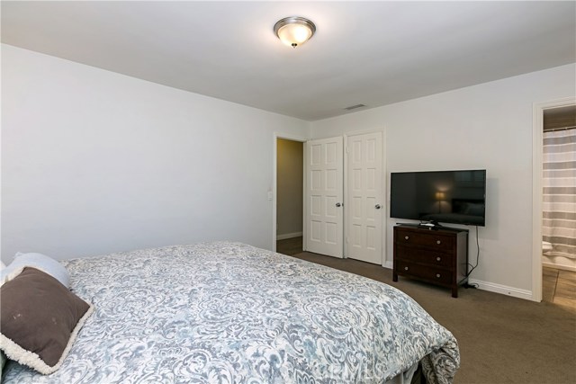 Master Bedroom with attached Bath & Walk-in Closet