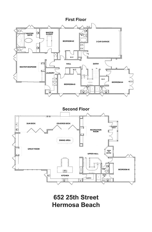 652 25th Street, Hermosa Beach, California 90254, 5 Bedrooms Bedrooms, ,5 BathroomsBathrooms,Residential,Sold,25th,SB18246776