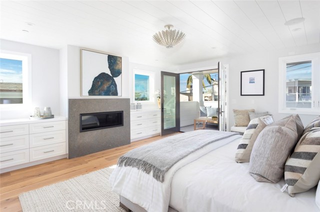 Master bedroom with built in drawers, Ocean View deck, TWO SEPARATE WALK IN CLOSETS