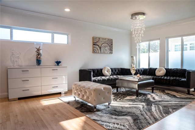 Living room sitting area... always light, bright and private!