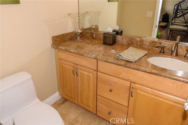 Powder room located on the main living level!