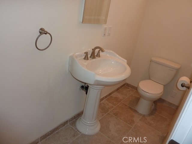 Green half bath off bonus room