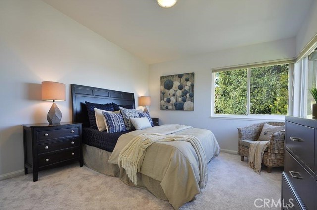 Upstairs Third Bedroom with Amazing City Lights and Mountain Views.