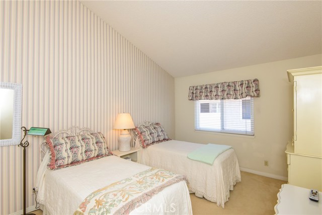 Bedroom number 2 with vaulted ceiling!