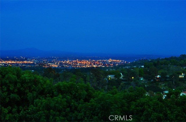 Harbor night view.