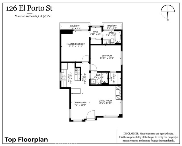 Top Unit Floorplan