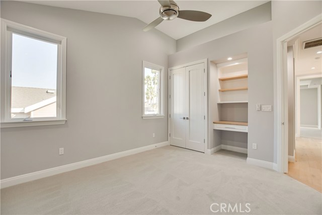 BEDROOM NO. 3 WITH BUILT IN DESK