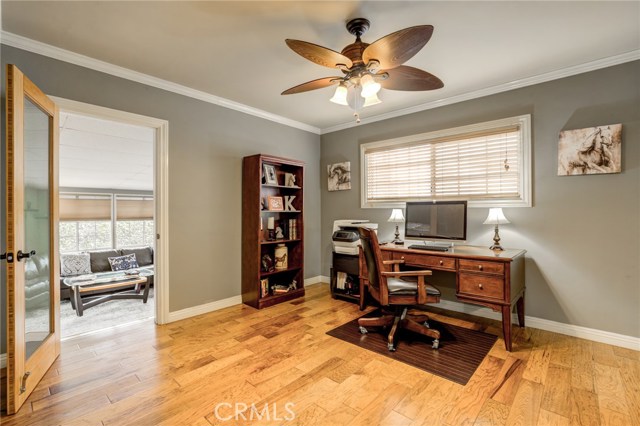 Bedroom #2 used as office