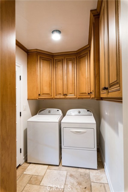 Laundry room in main house off the kitchen