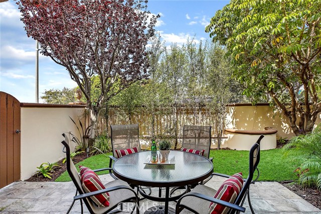 Enjoy outdoor entertaining at one of your private patio spaces.