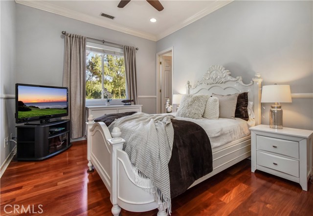Third bedroom with walk-in closet.