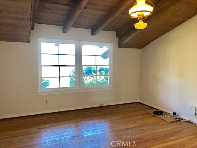 Second Bedroom faces the View and has a Large Walk In Closet