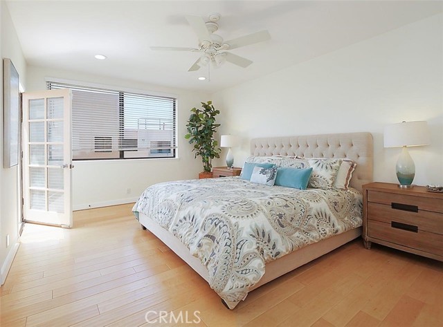 Master Bedroom Opens to Private Balcony