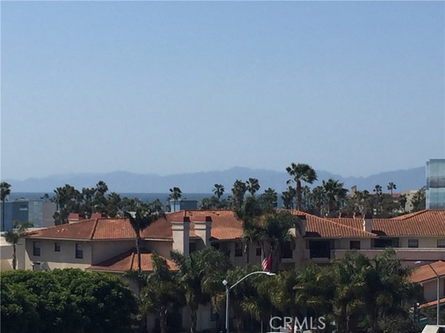 Santa Monica Mountain View from Roof Top Deck