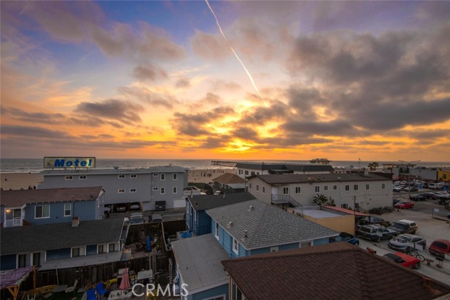 Roof Top view at sunset from back house from 41 10th Street, (enter on 43 11th Court)