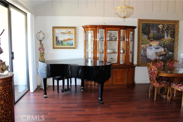 View of living room with beautiful laminate floor