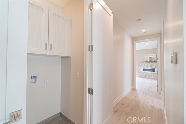 Upstairs Laundry Closet Opened.