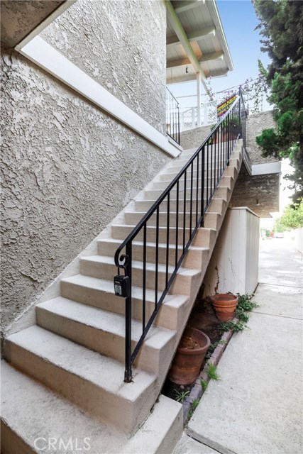 Access to Unit 2, top floor.