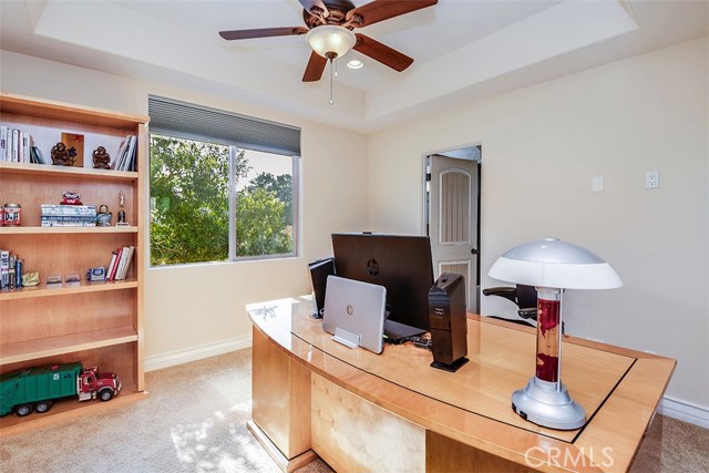 En Suite Bedroom being used as an office.