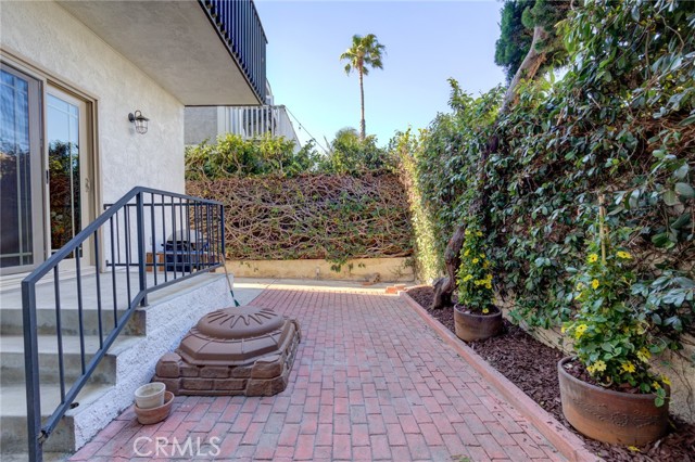 Outdoor patio and barbecuing space