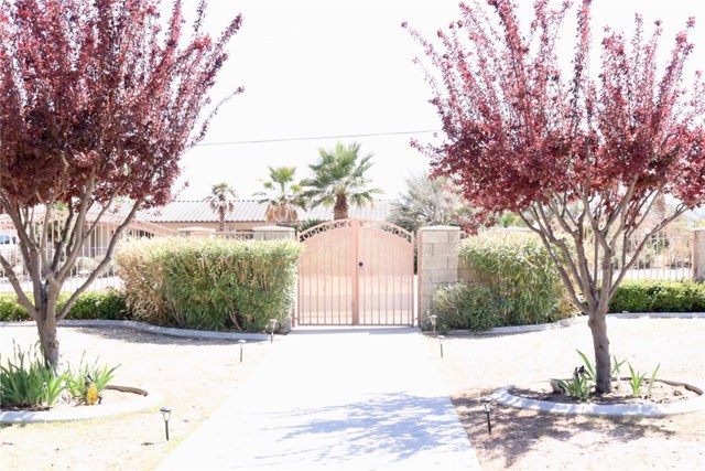 Walkway to the front door