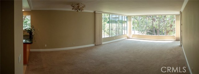 Dining/Living Room vacant