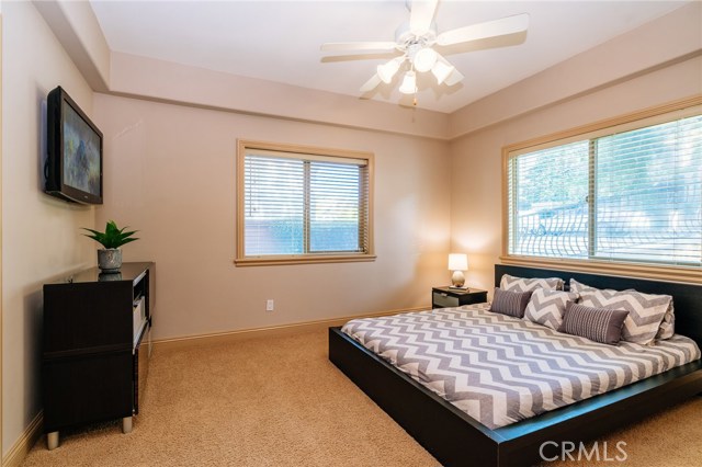 Bedroom #3 is filled with natural light, a spacious room with an extra large closet.