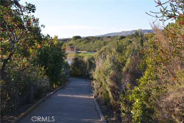 Actual walkways through the International Golf Course's public hiking trails to the ocean