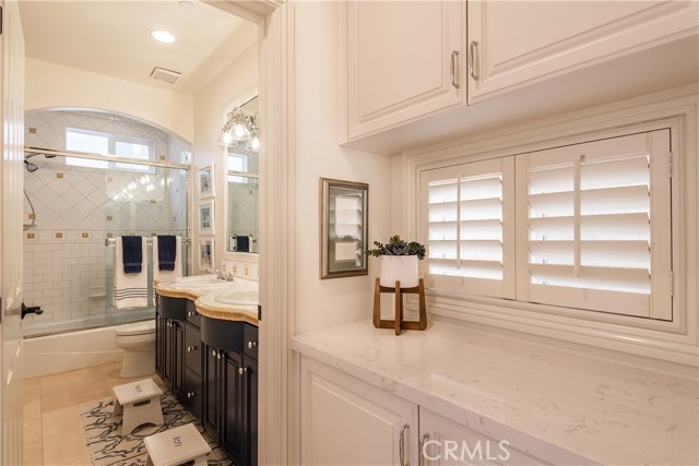 Full Bath and Counter/Storage