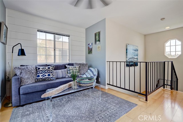 Loft area adjacent to roof top deck, perfect for entertaining.