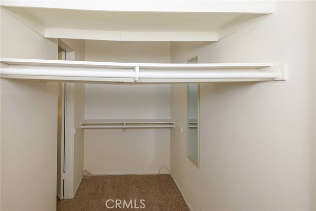 Master suite has large walk in closet with two entrances.