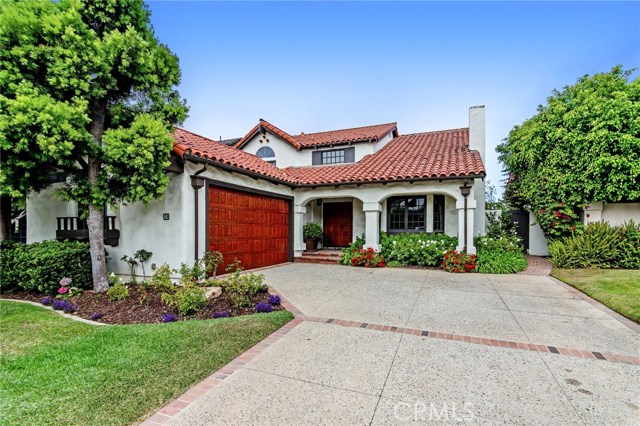 View of the front of this Spectacular Spanish Colonial Revival Style Home!